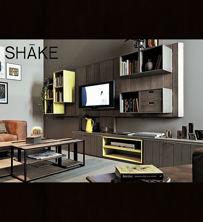 Модульная программа для гостиной Sistema 5 коллекция SHAKE Фото N7